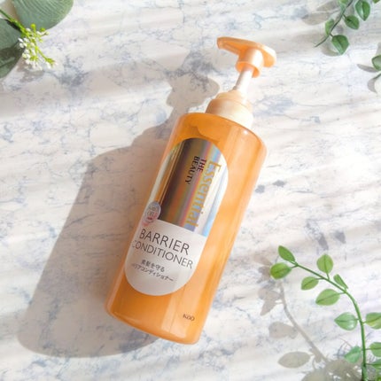 ザビューティ 髪のキメ美容素髪を守る バリアシャンプー/コンディショナー/エッセンシャル/シャンプー・コンディショナーを使ったクチコミ(4枚目)