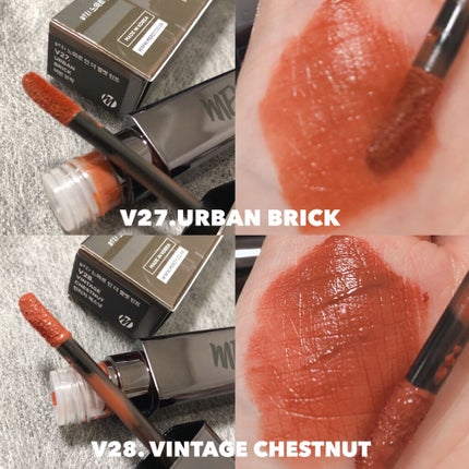 時空の歪み🌓韓国コスメ/イエベ秋 on LIPS 「MERZY[NOIRINTHELIPSTICK/VELVETT..」(9枚目)