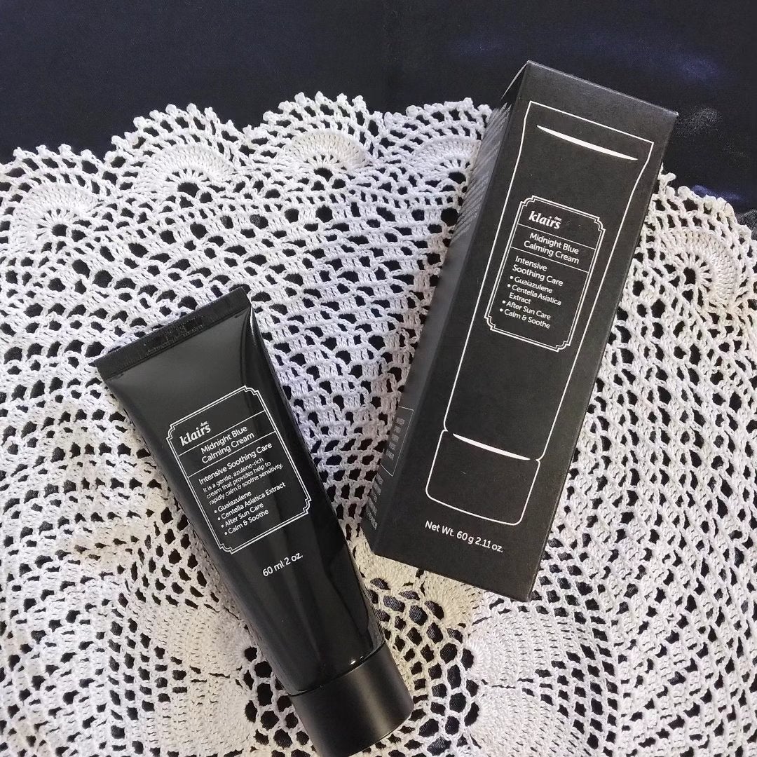 ミッドナイトブルーカーミングクリーム/Klairs/フェイスクリームを使ったクチコミ(3枚目)