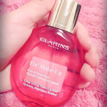 フィックス メイクアップ/CLARINS/ミスト状化粧水を使ったクチコミ（1枚目）