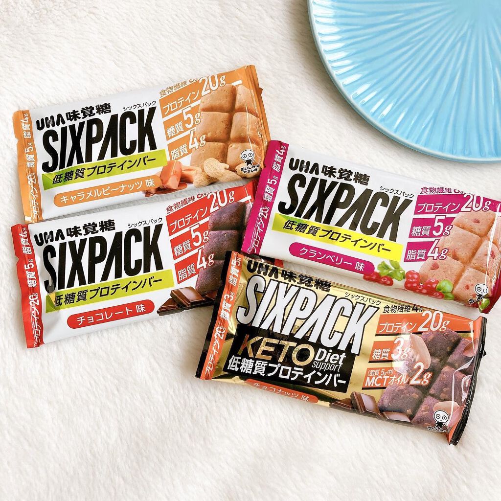 SIXPACK プロテインバー/UHA味覚糖/プロテインバーを使ったクチコミ(1枚目)