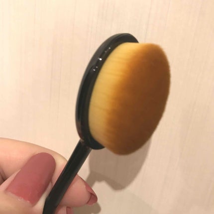 春姫 ファンデーションブラシ/DAISO/メイクブラシを使ったクチコミ(2枚目)