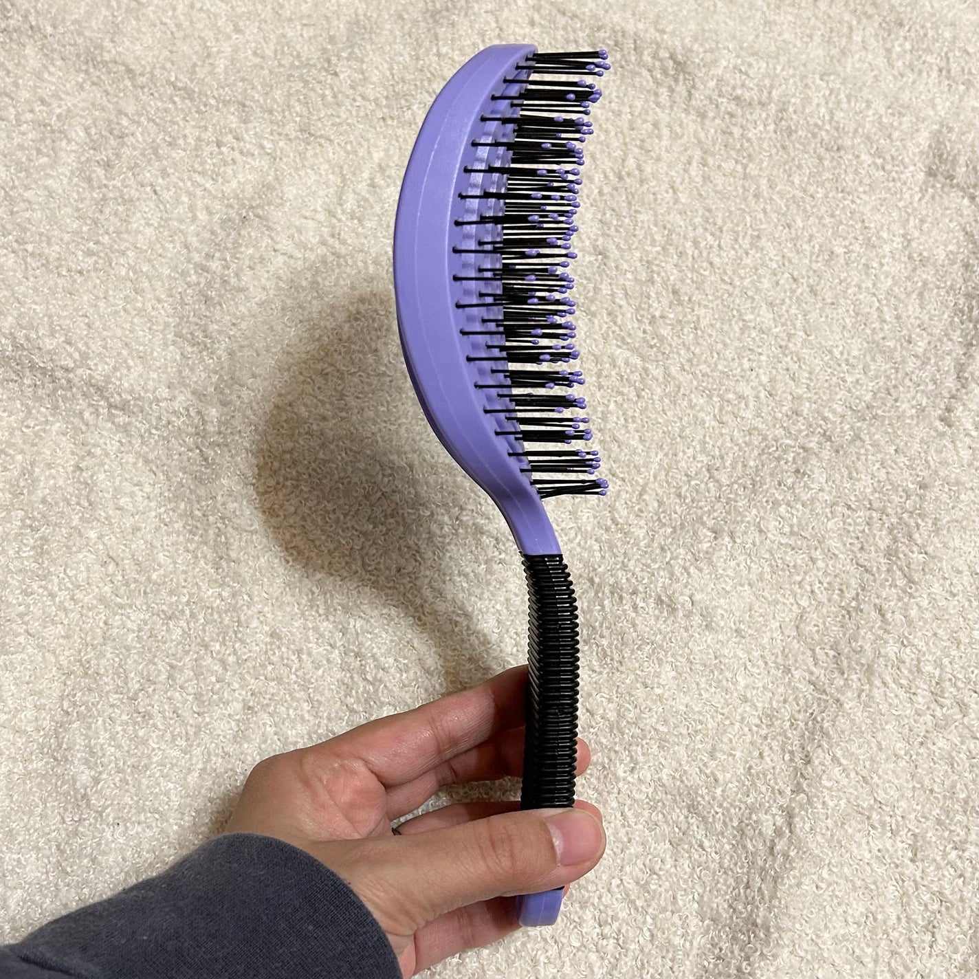 ヘアブラシ Double Cカーブ/NuWay4Hair/ヘアブラシを使ったクチコミ(2枚目)