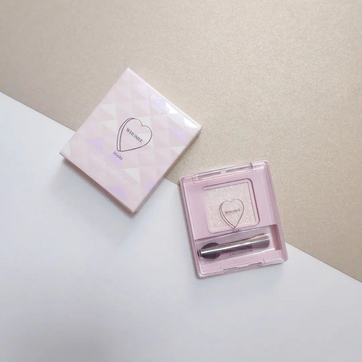 フーミー シングルラメシャドウ/WHOMEE/単色アイシャドウを使ったクチコミ（1枚目）