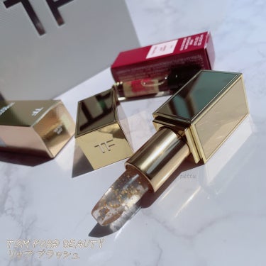 TOM FORD BEAUTY リップ ブラッシュのクチコミ「＼　自分だけの色に変わるラグジュアリーリップ　／

☑︎ TOM FORD BEAUTY
リッ.....」（1枚目）