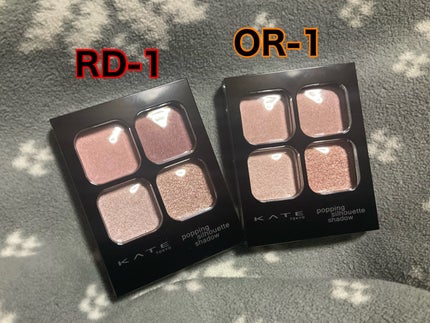 ケイト ポッピングシルエットシャドウ/KATE/アイシャドウパレットを使ったクチコミ(1枚目)