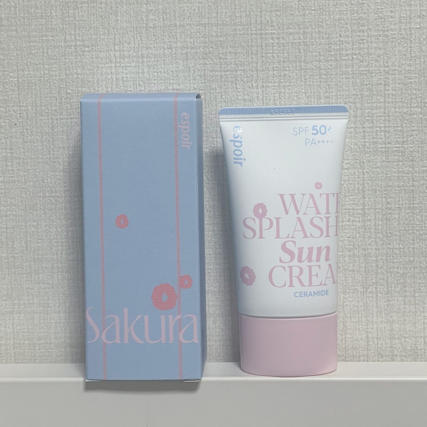 ウォータースプラッシュサンクリーム セラミド/espoir/日焼け止めクリームを使ったクチコミ(1枚目)