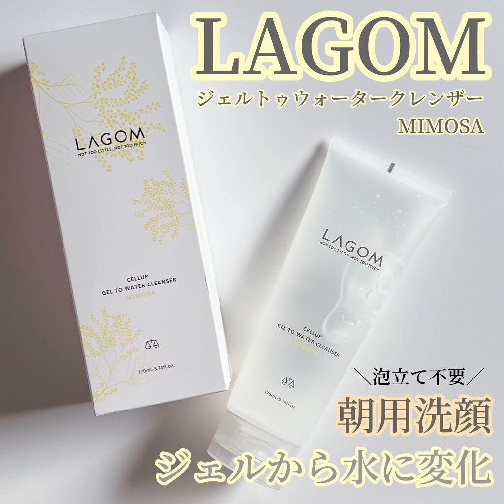ジェルトゥウォーター クレンザー (MI)/LAGOM /その他洗顔料を使ったクチコミ(1枚目)