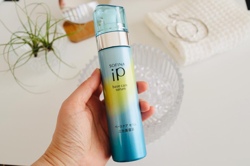 ベースケア セラム＜土台美容液＞ レフィル(90g)/SOFINA iP/美容液を使ったクチコミ（3枚目）