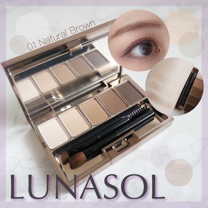 スタイリングアイゾーンコンパクト/LUNASOL/アイシャドウパレットを使ったクチコミ(1枚目)
