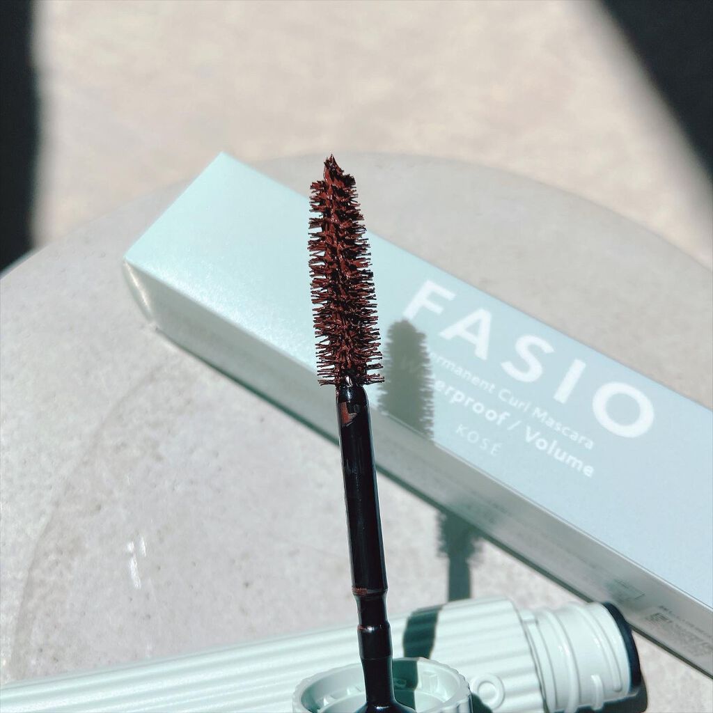 パーマネントカール マスカラ F（ロング）/FASIO/マスカラを使ったクチコミ（2枚目）