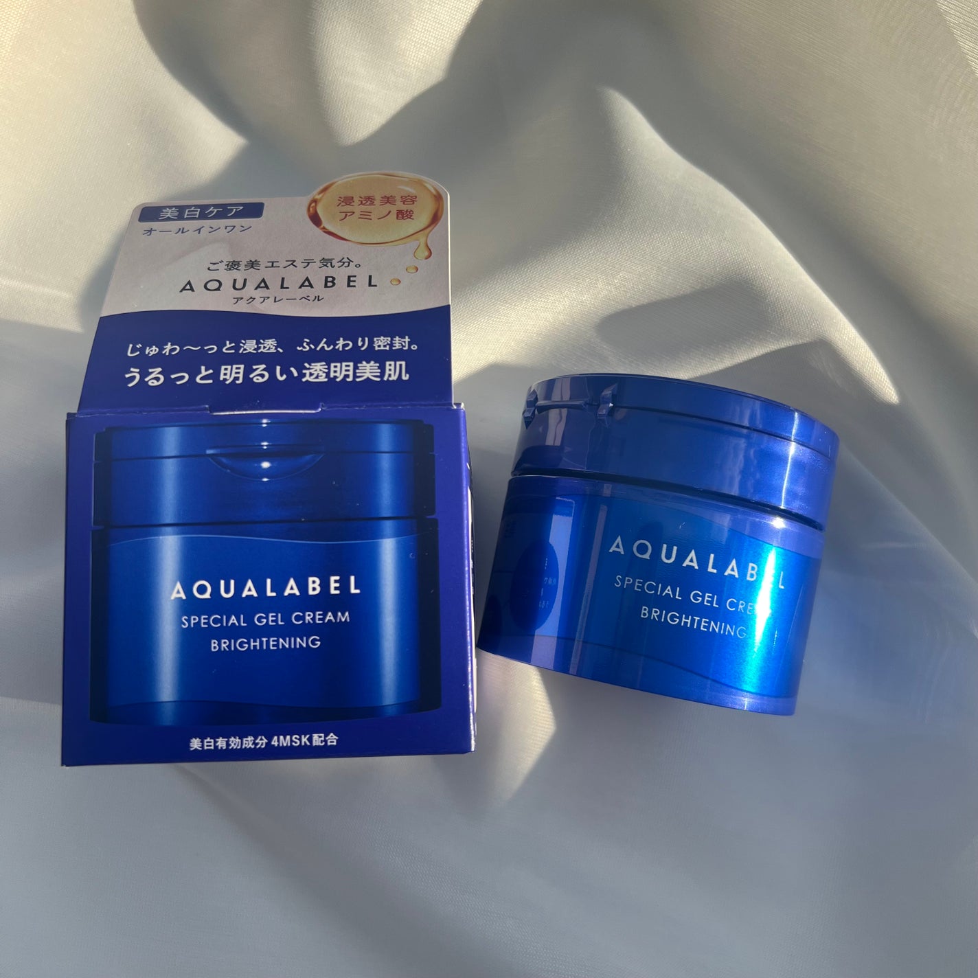 スペシャルジェルクリーム EX (ブライトニング) /アクアレーベル/オールインワン化粧品を使ったクチコミ(2枚目)