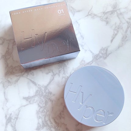 ハイパーメッシュファンデーション/LUNA/クッションファンデーションを使ったクチコミ(9枚目)