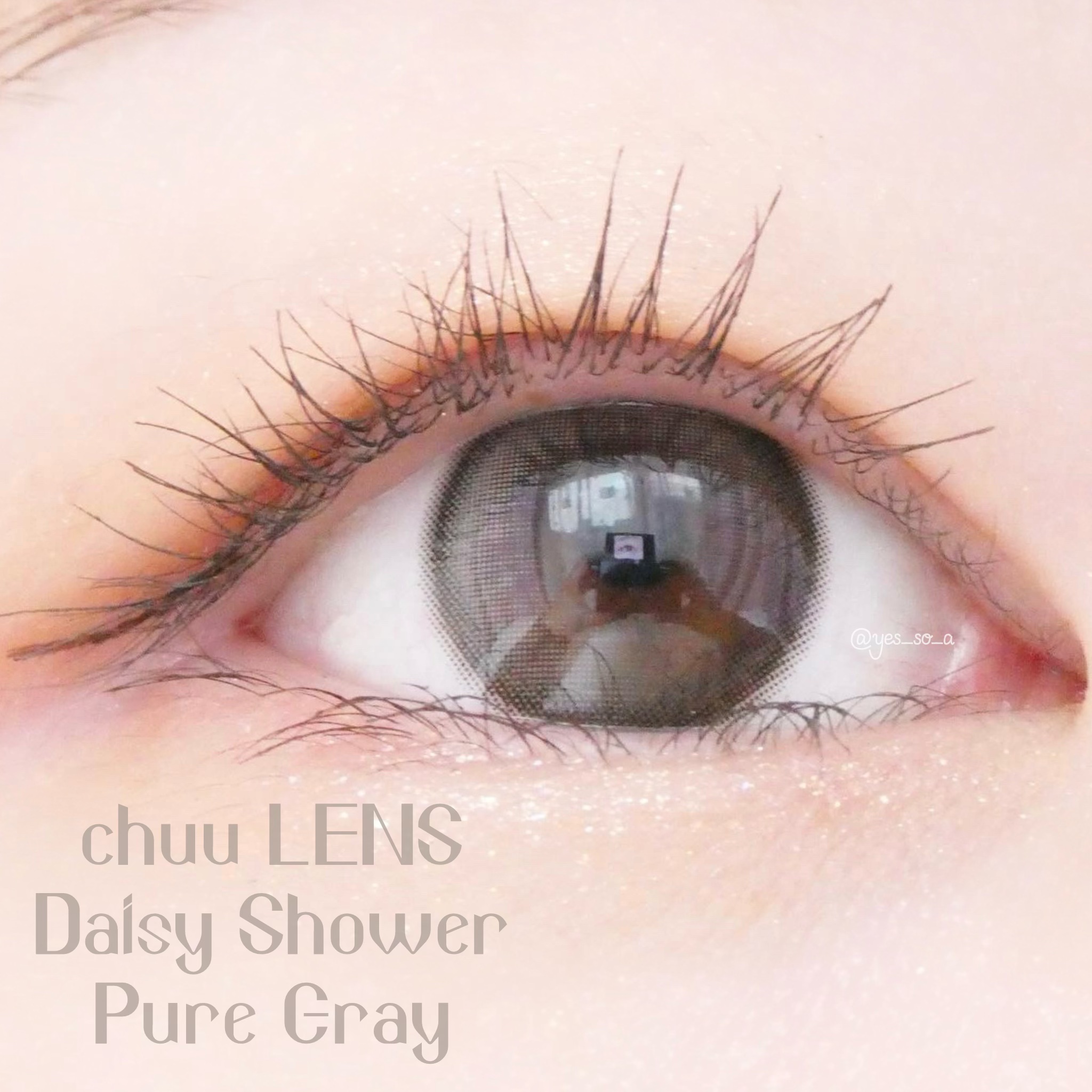 Daisy Shower 1Day/chuu LENS/ワンデー（１DAY）カラコンを使ったクチコミ（1枚目）