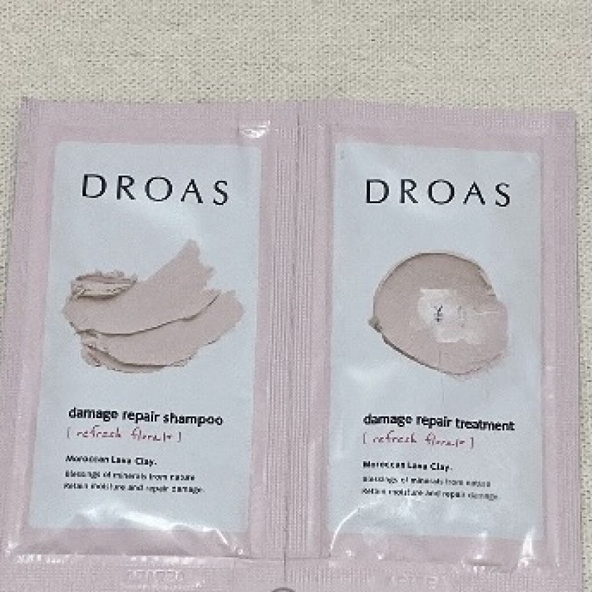 ダメージリペアシャンプー／トリートメント/DROAS/市販シャンプーを使ったクチコミ（2枚目）