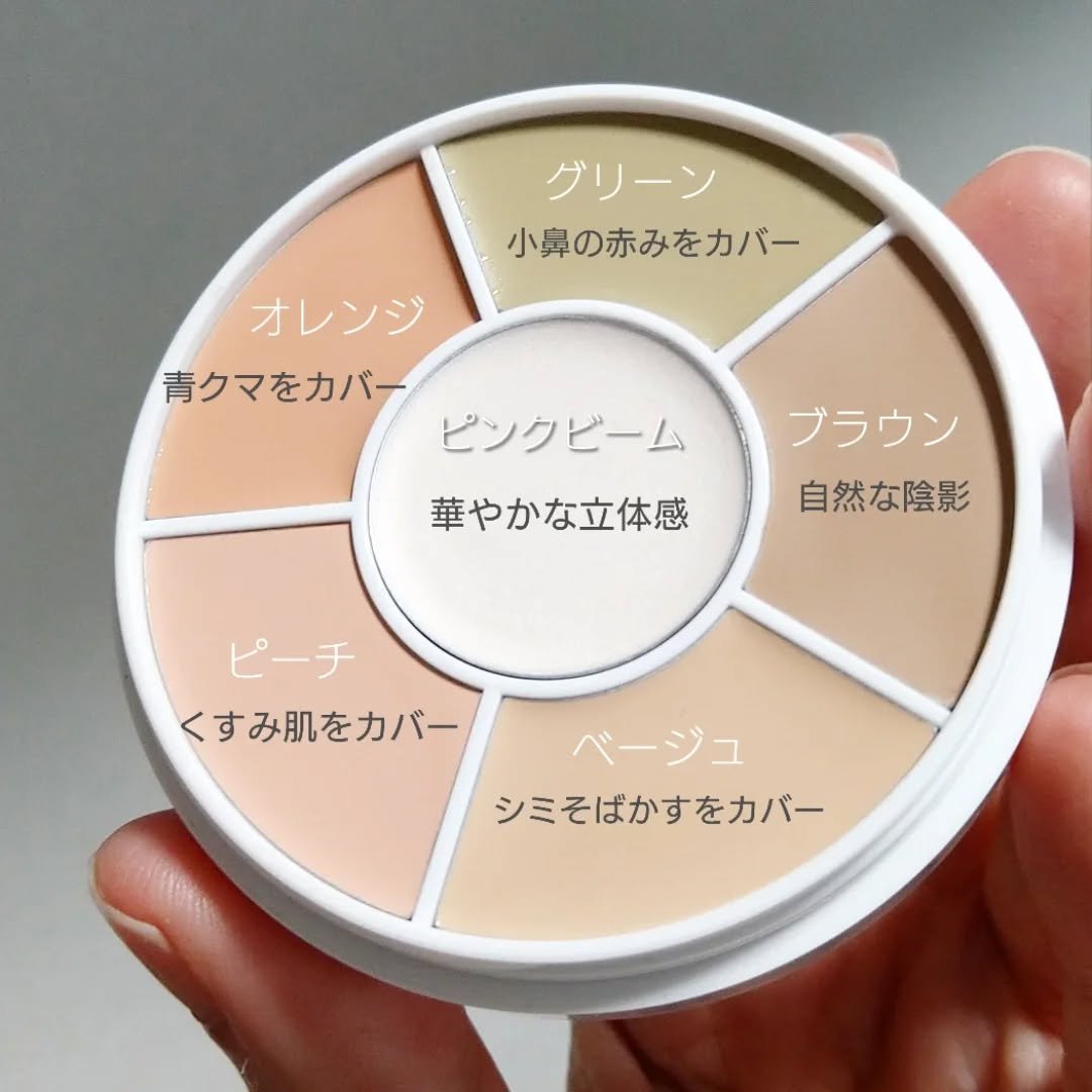 デザイニングマルチパレット/ABOUT TONE/パレットコンシーラーを使ったクチコミ（3枚目）