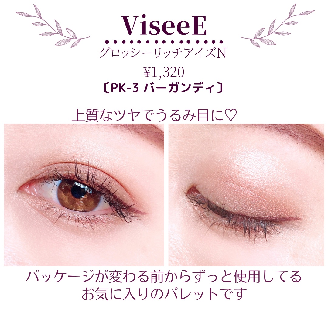 グロッシーリッチ アイズ N/Visée/アイシャドウパレット by ブルベこ🍇LIPSパートナー❤️‍🔥フォロバ