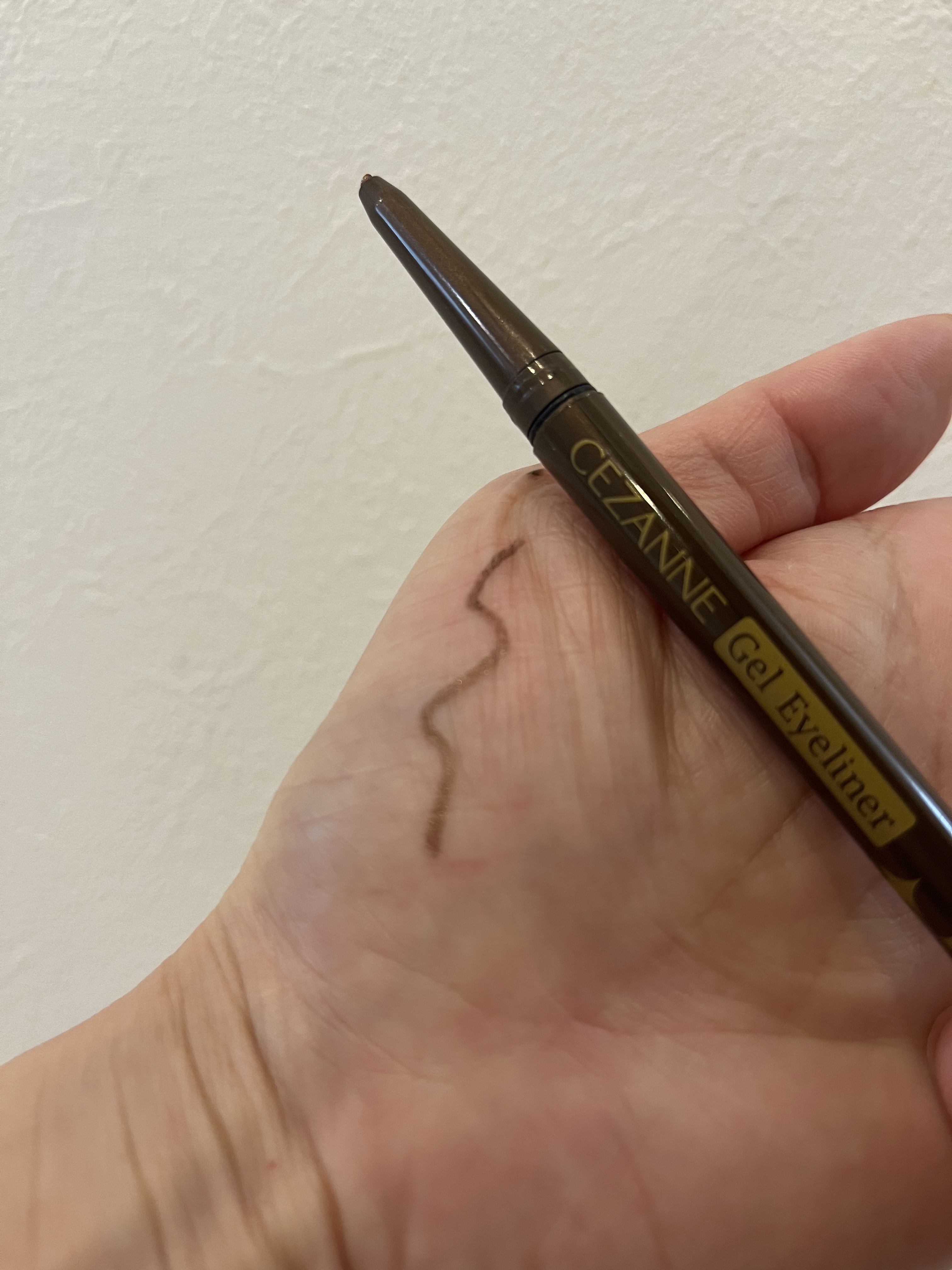 ジェルアイライナー 30 ブラウン/CEZANNE/ジェルアイライナーを使ったクチコミ（2枚目）