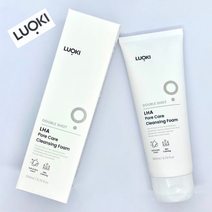 ダブルショットLHA毛穴ケアクレンジングフォーム /LUOKI/クレンジングクリームを使ったクチコミ(1枚目)