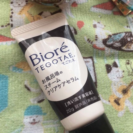 てごたえ お風呂場のスチームクリアケアセラム/ビオレ/洗い流すパック・マスクを使ったクチコミ(1枚目)