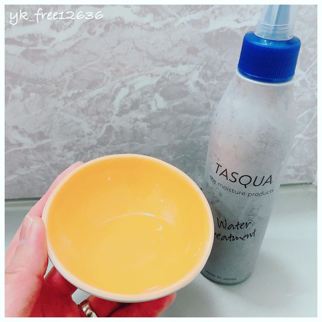 ウォータートリートメント/TASQUA/洗い流すヘアトリートメントを使ったクチコミ(2枚目)
