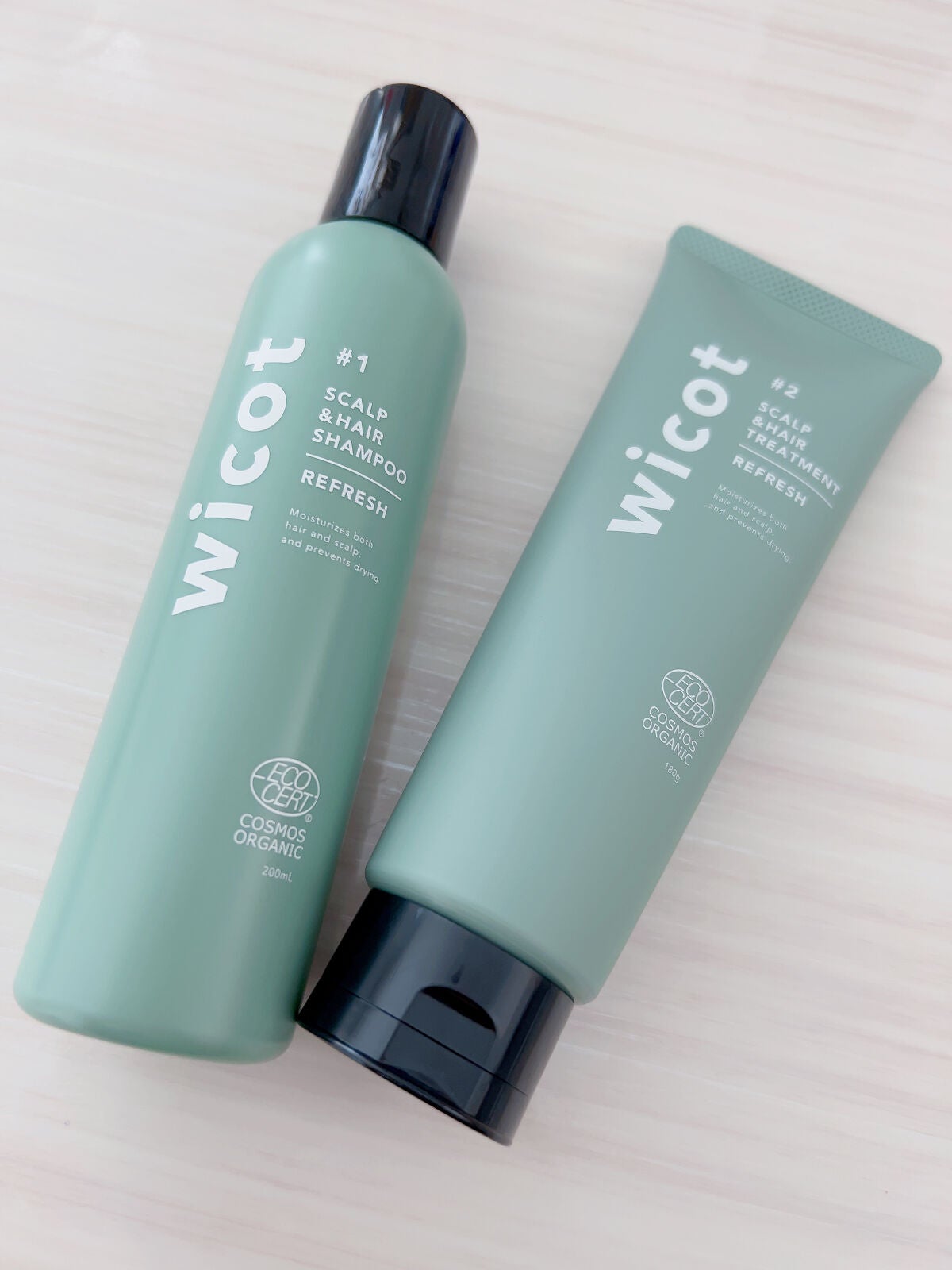 スカルプ&ヘア シャンプー/トリートメント リフレッシュ/wicot/市販シャンプーを使ったクチコミ(2枚目)