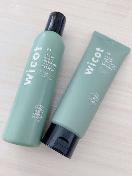 スカルプ&ヘア シャンプー/トリートメント リフレッシュ/wicot/市販シャンプーを使ったクチコミ(2枚目)