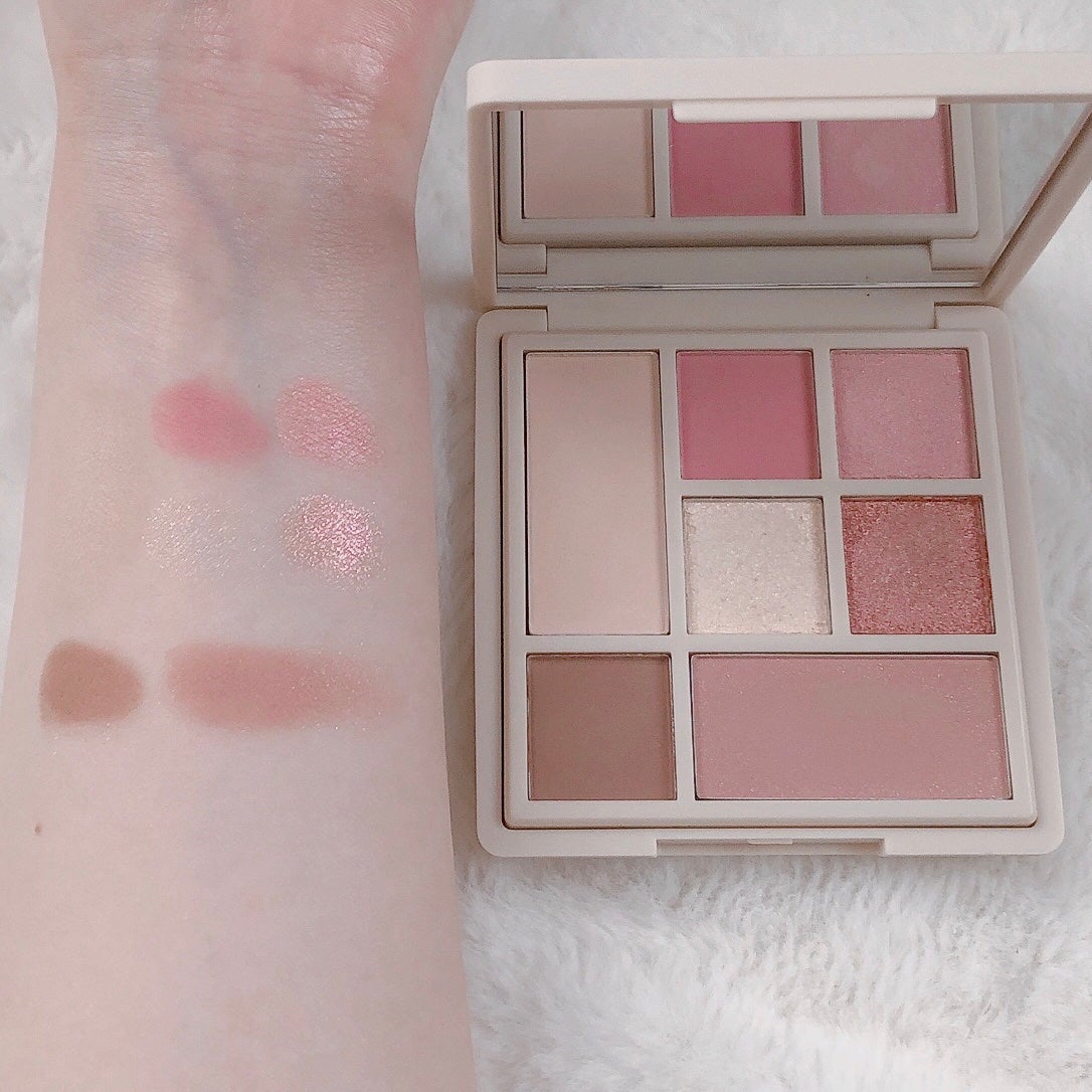 ラブ・ライナー アイカラーパレット ロマンティックブルームコレクション<アイシャドウ>/ラブ・ライナー/アイシャドウパレットを使ったクチコミ(4枚目)