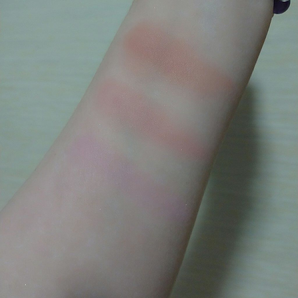 ヴィンテージ フィルター チーク パレット Vintage Filter Edition/innisfree/パウダーチークを使ったクチコミ(3枚目)