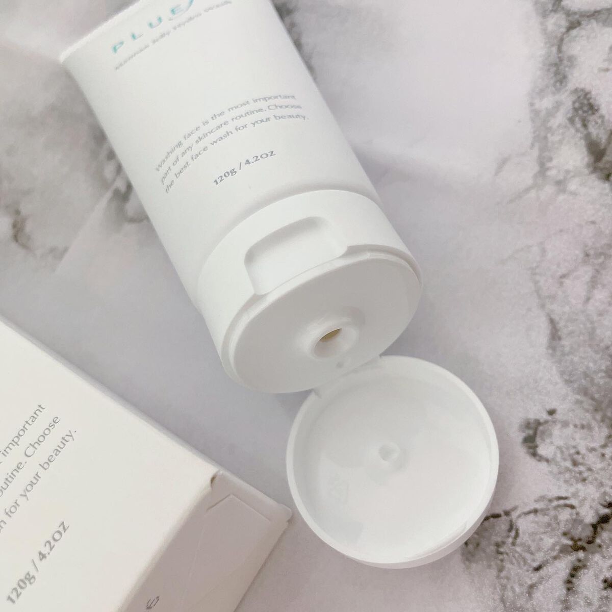 マンナンジェリーハイドロウォッシュ/PLUEST/洗顔料を使ったクチコミ（2枚目）