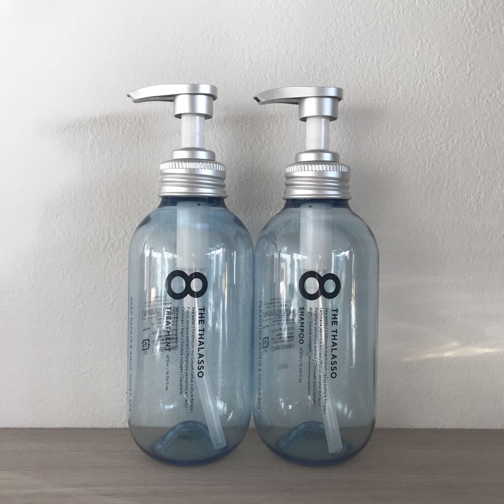 モイストシャンプー＆モイストトリートメント ミニプレシャンプー付き スパ限定キット/エイトザタラソ/シャンプー・コンディショナーを使ったクチコミ（1枚目）