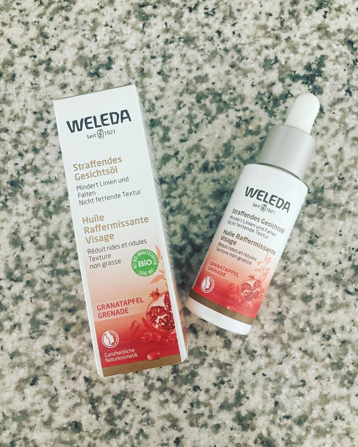 ざくろ フェイシャルオイル/WELEDA/フェイスオイルを使ったクチコミ(1枚目)