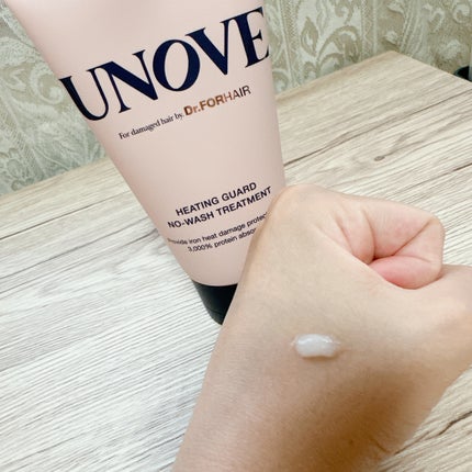 アノブ ヒーティングガードノーウォッシュトリートメント/UNOVE/ヘアトリートメントを使ったクチコミ(4枚目)