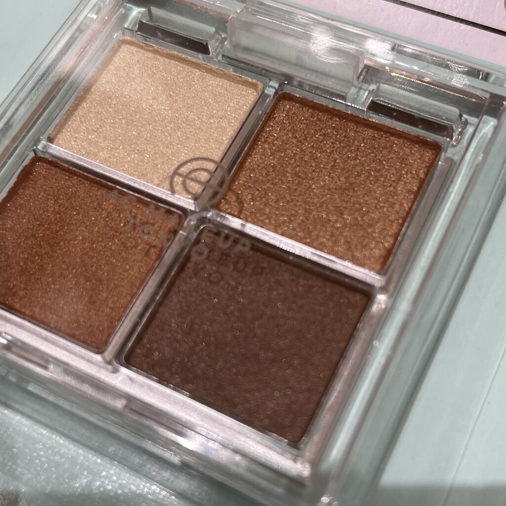 AC 8カラーアイパレット/AC MAKEUP/アイシャドウパレットを使ったクチコミ（1枚目）