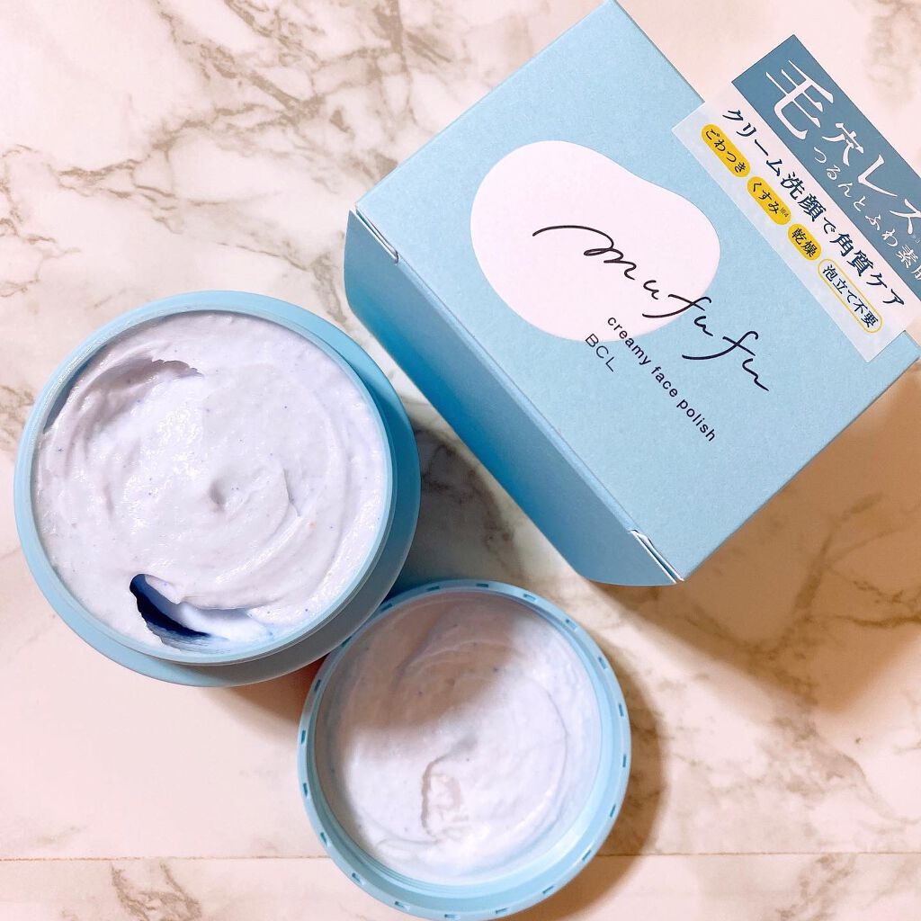 クリーミーフェイスポリッシュ/ムフフ/洗顔フォームを使ったクチコミ(2枚目)