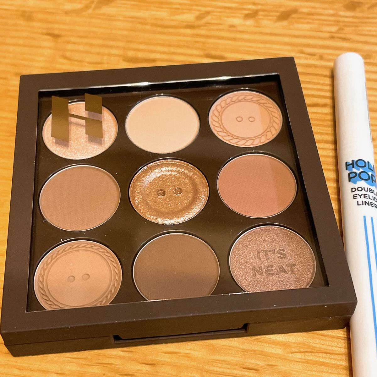 マイフェイブムードアイパレット 9カラー/HOLIKA HOLIKA/アイシャドウパレットを使ったクチコミ（1枚目）