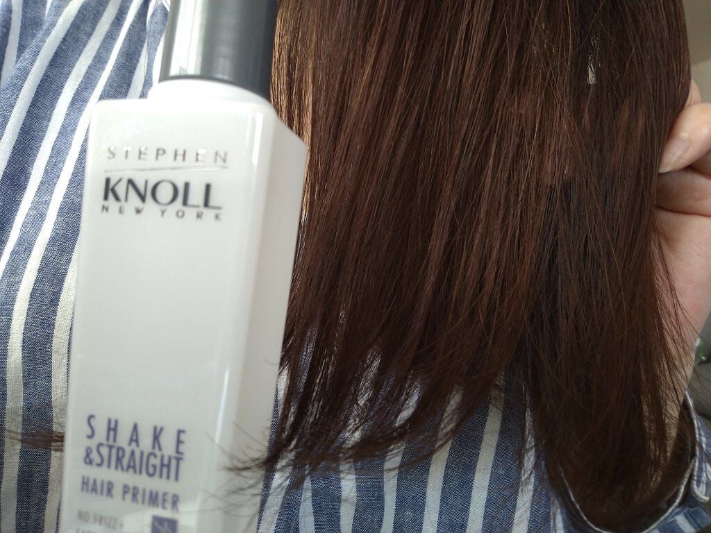 シェイク アンド ストレート ヘアプライマー/スティーブンノル ニューヨーク/ヘアオイルを使ったクチコミ(5枚目)