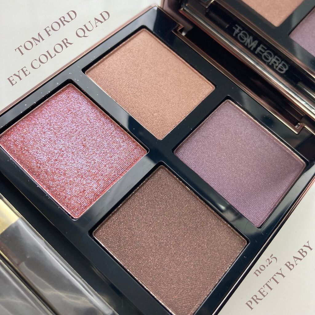 アイ カラー クォード/TOM FORD BEAUTY/アイシャドウパレットを使ったクチコミ（2枚目）