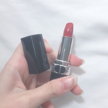 ルージュ ディオール 999S サテン(生産終了)/Dior/口紅を使ったクチコミ(2枚目)