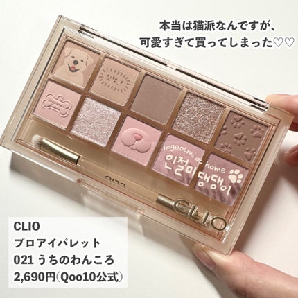 プロ アイ パレット/CLIO/アイシャドウパレットを使ったクチコミ(2枚目)