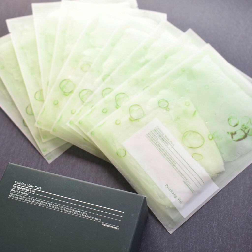 カーミングマスクパック/扁康率/シートマスク・パックを使ったクチコミ（1枚目）