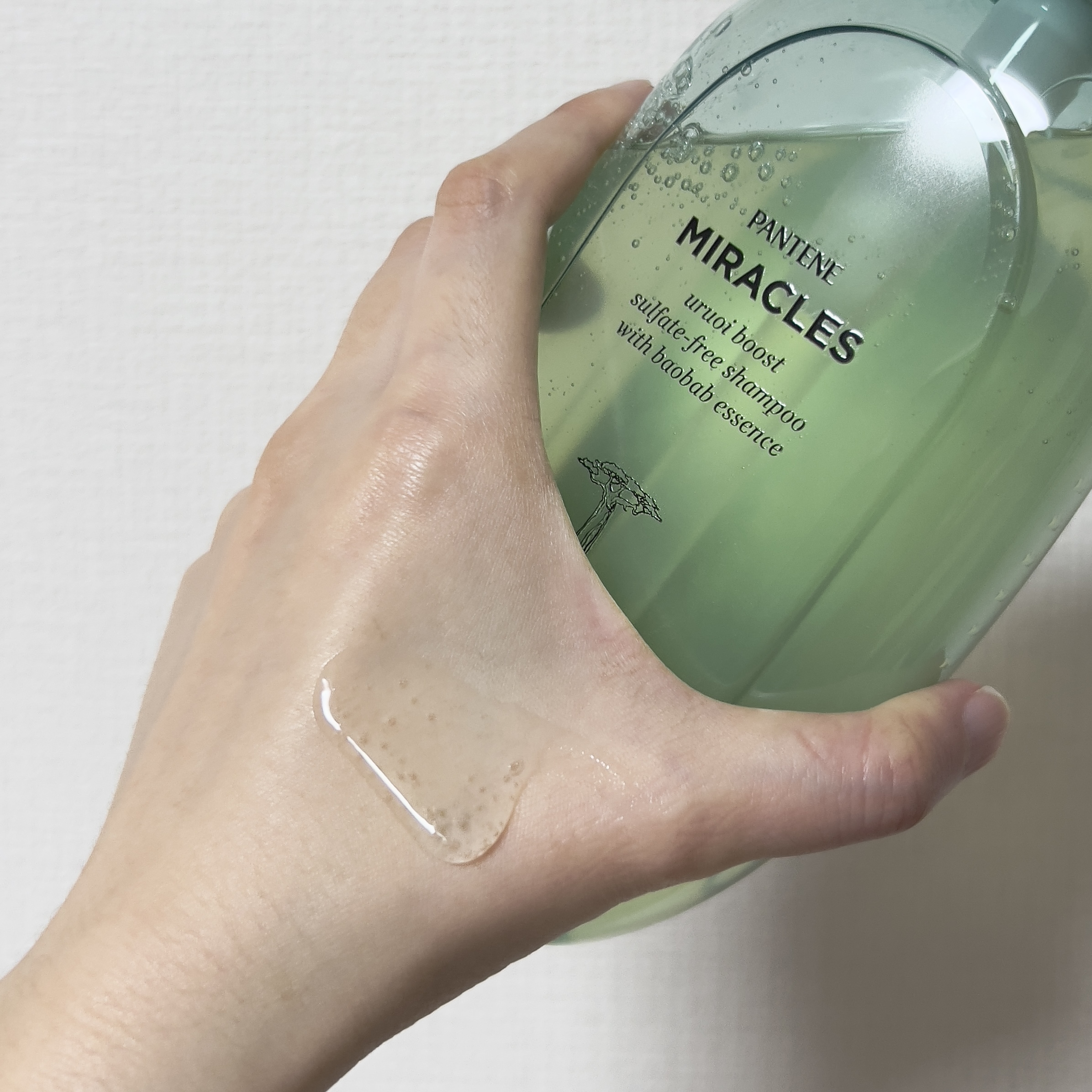 ミラクルズ うるおいブースト シャンプー/トリートメント/パンテーン/市販シャンプーを使ったクチコミ（3枚目）