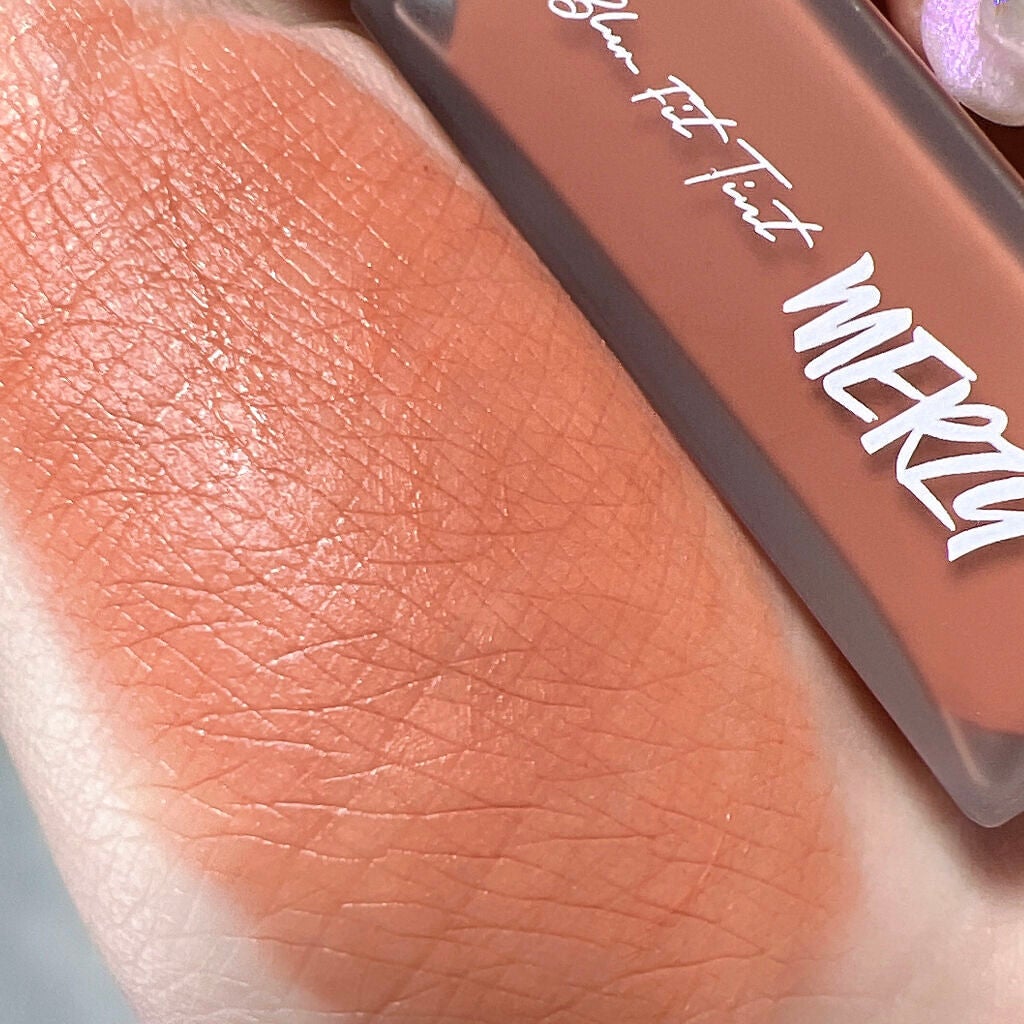 ブラー フィット ティント/MERZY/リップティントを使ったクチコミ(2枚目)