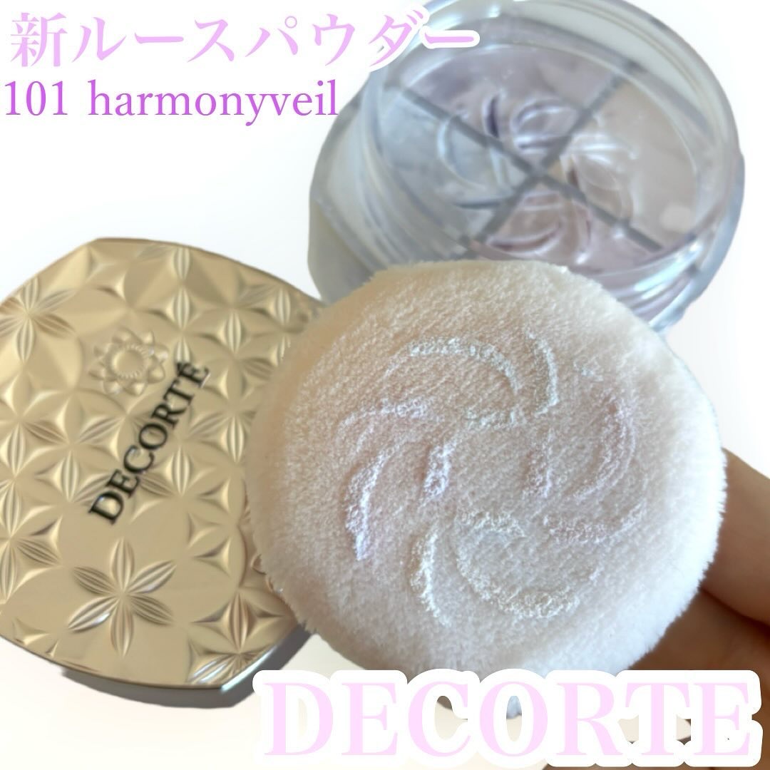 ルース パウダー パフ LPQ（101専用のパフ）/DECORTÉ/ルースパウダーを使ったクチコミ（1枚目）
