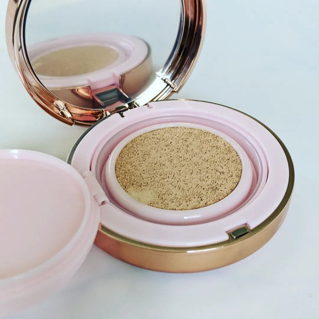 ピンクティーツリーカバーアップグロウクッション/APLIN/クッションファンデーションを使ったクチコミ(3枚目)