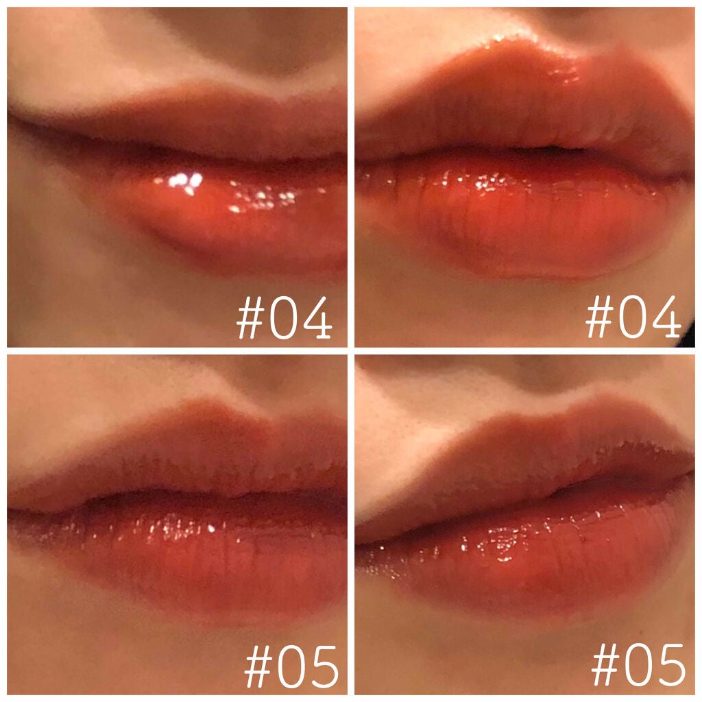 グラスティングウォーターティント/rom&nd/リップティントを使ったクチコミ(2枚目)