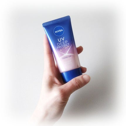 ニベアUV ディープ プロテクト&ケア トーンアップ エッセンス/ニベア/日焼け止めローションを使ったクチコミ(1枚目)