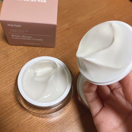 ビフィダバイオームコンセントレートクリーム/manyo/フェイスクリームを使ったクチコミ(2枚目)