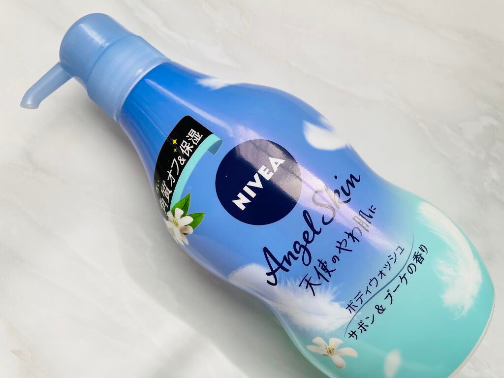 エンジェルスキン ボディウォッシュ サボン&ブーケの香り/ニベア/ボディソープを使ったクチコミ(1枚目)
