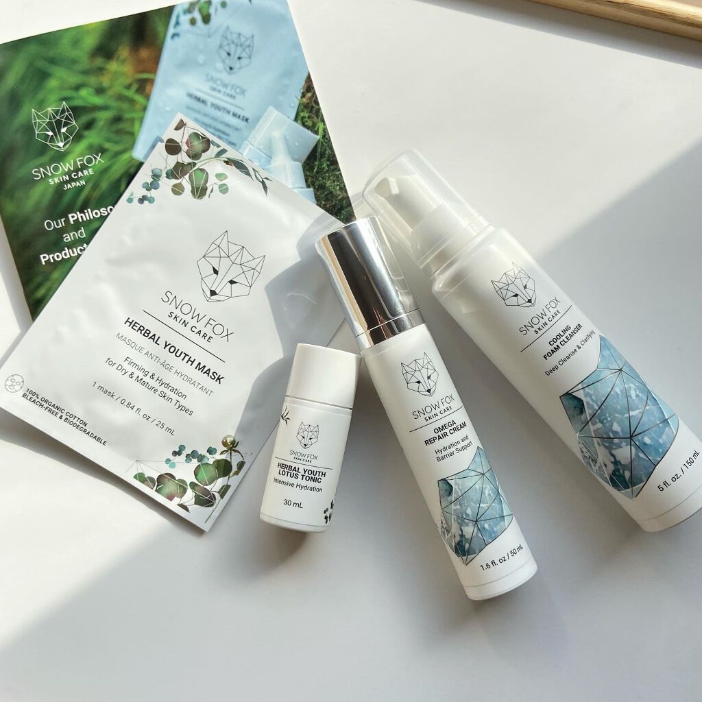 オメガ リペア クリーム/SNOW FOX SKINCARE/美容液を使ったクチコミ（1枚目）